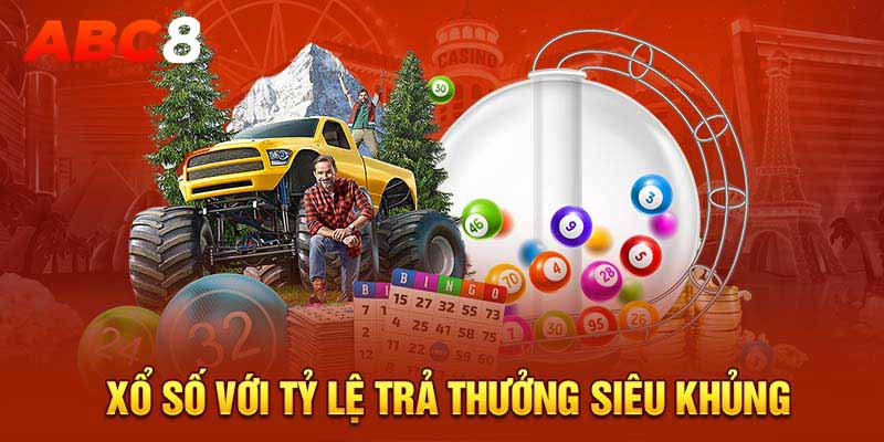 Xổ số với tỷ lệ trả thưởng siêu khủng
