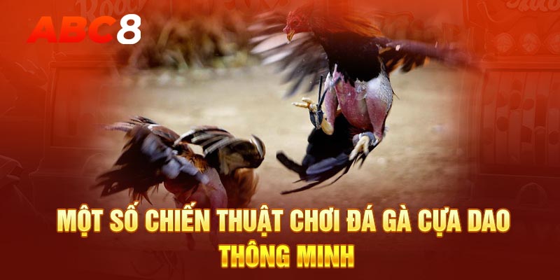 Một số chiến thuật chơi đá gà cựa dao thông minh